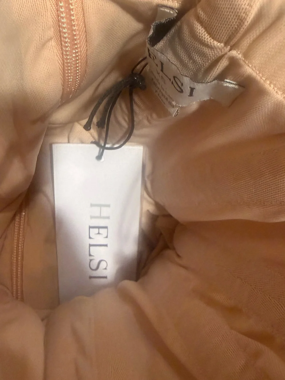 Helsi Cara Strapless Sequin Embroidered Gown in Tan Size XS NWT - Picture 8 of 8